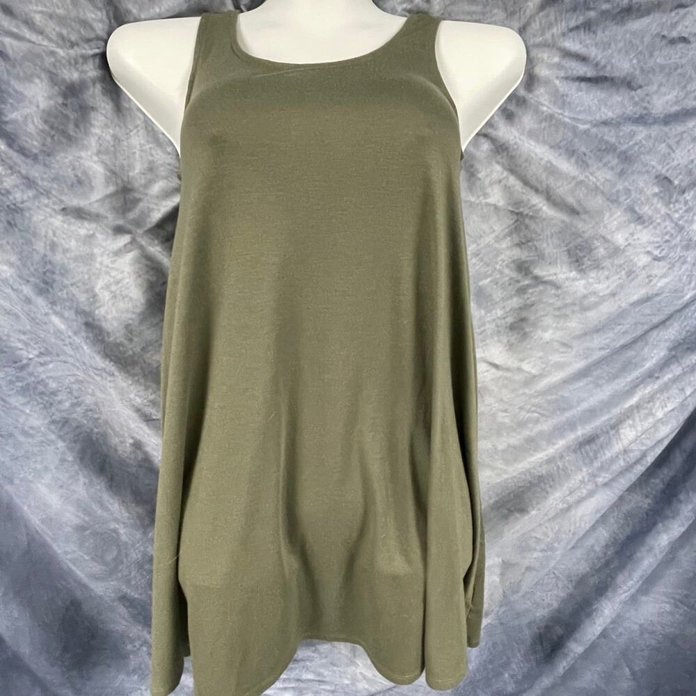 Olive Green Tank, XS